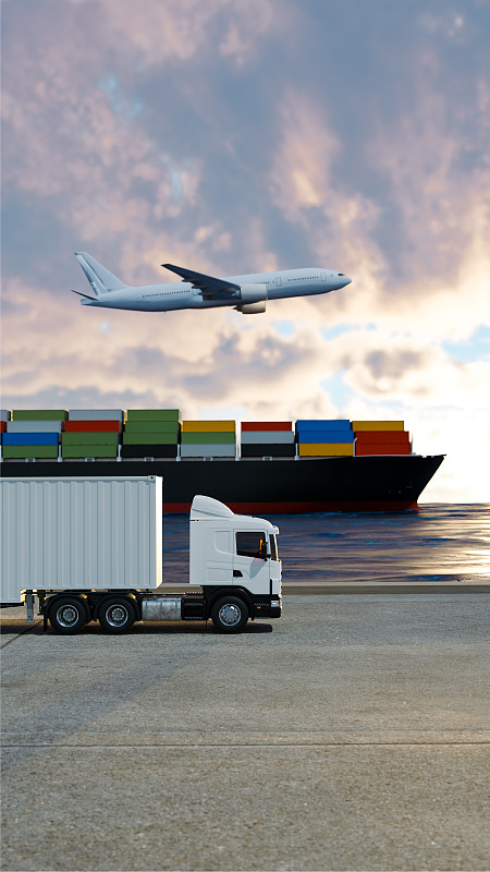 灯具经过上海多式联运运抵布里斯班 (Brisbane)