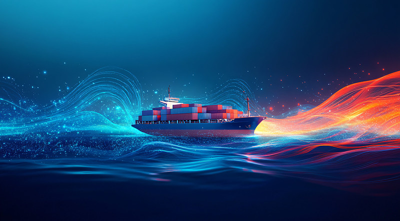 九江港“长江班列”首列发出