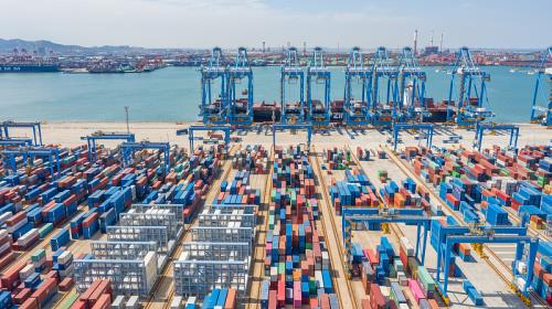 中国上海到德国海铁联运全封闭海运通道