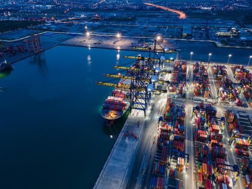 中国山东青岛到美国独立冷藏集装箱危险品专用航线