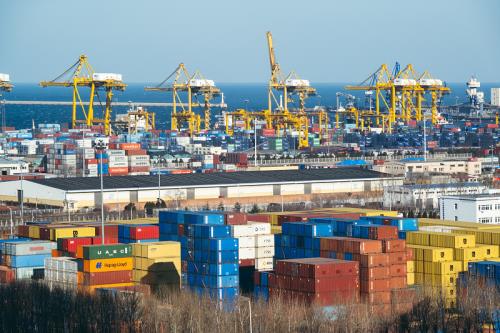 中国山东青岛到加拿大多用途船运输区域循环航线