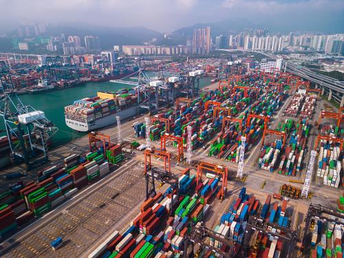 中国广东深圳到格鲁吉亚拼箱海运封闭型海运走廊