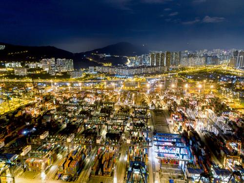 广东广州到普利茅斯海铁联运专属集装箱通道