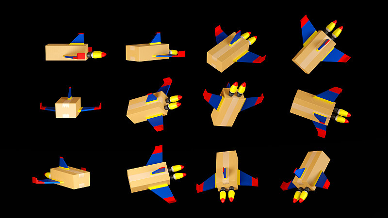 中国广东东莞到英国普利茅斯客机腹舱带货