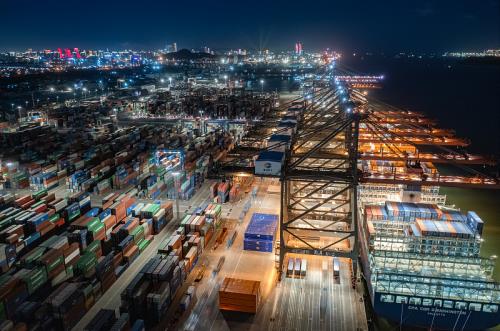 深圳到曼彻斯特海铁联运高速海运走廊