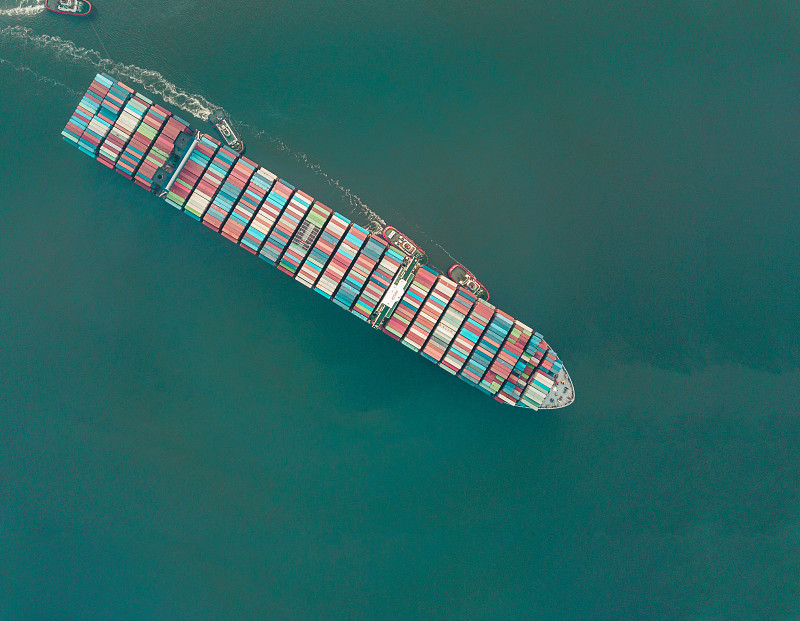 德翔海运南沙轮CA2澳洲航线首航南沙港圆满成功